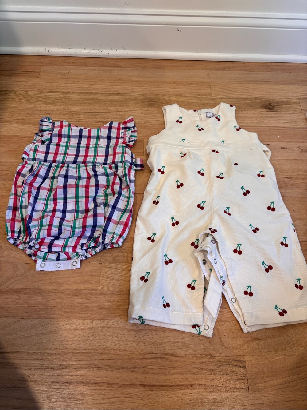 Classic Prep Bundle of a bubble and romper set size 9-12 months